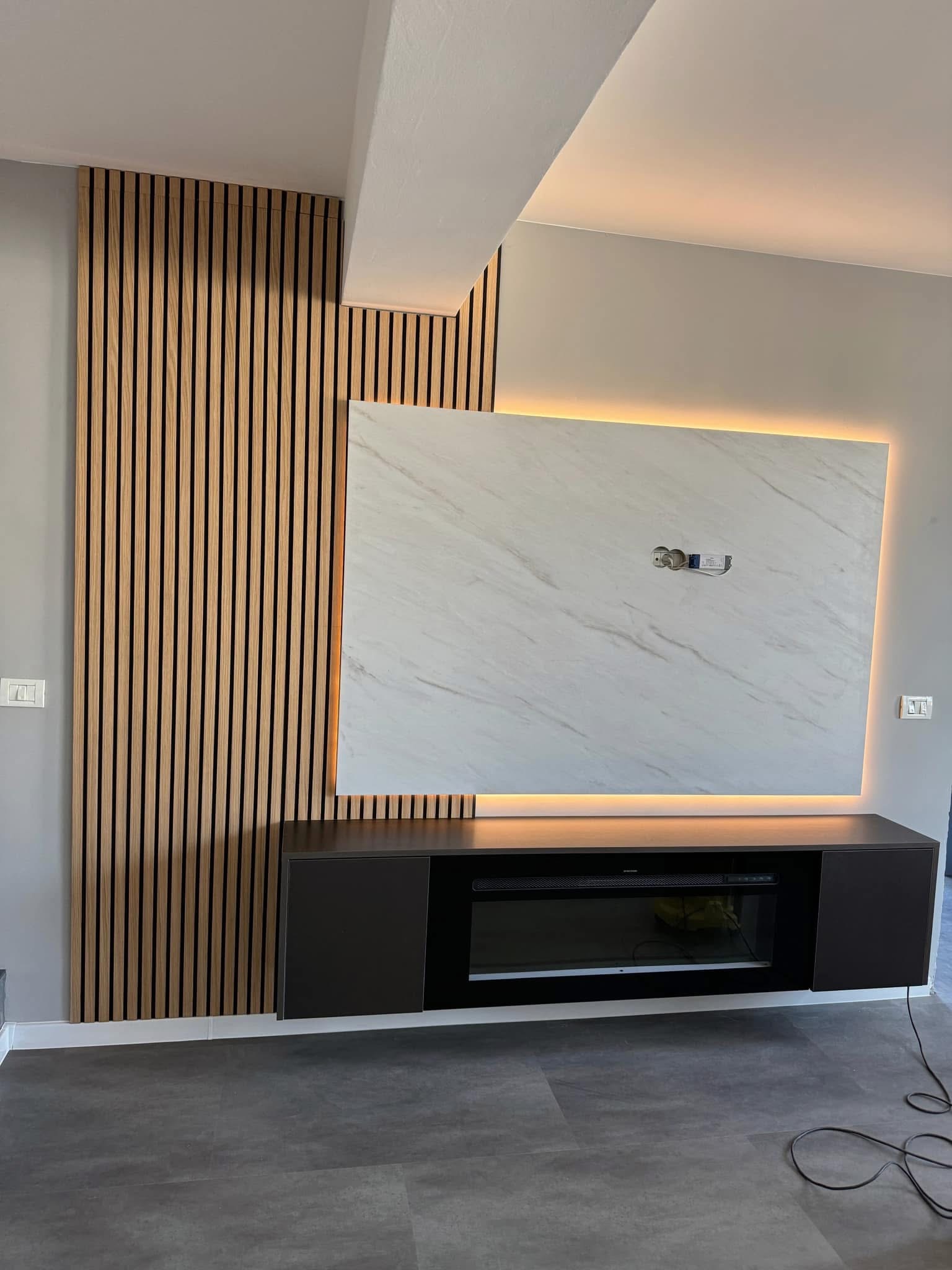 Dark Marble Living